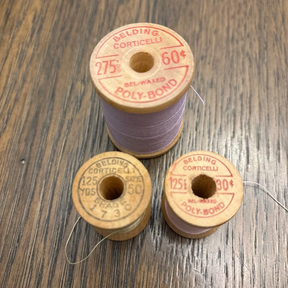 Assorted Vintage Thread Spools - Picture 4 of 8